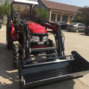 Tracteurs agricoles 4X4 avec chargeur et excavatrice arrière à vendre