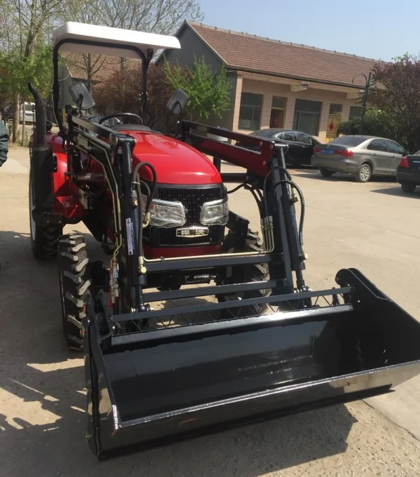 Tracteurs agricoles 4X4 avec chargeur et excavatrice arrière à vendre